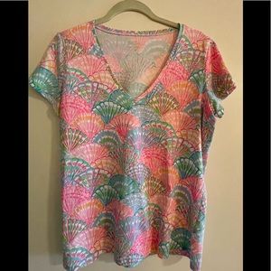 Lilly Pulitzer Michele Top “Oh Shello”